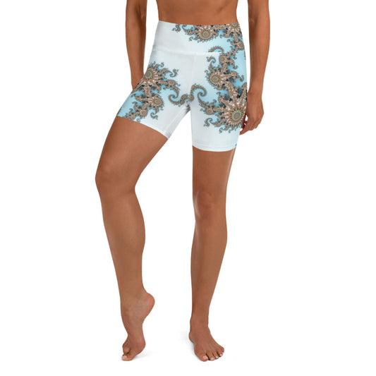 Higher State Of Consciousness Yoga Shorts