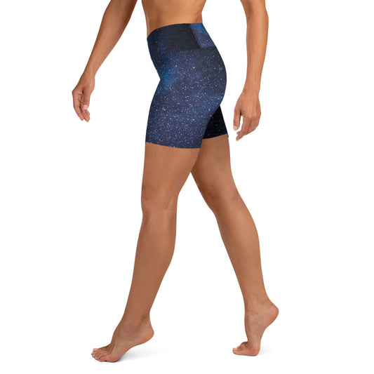 Shooting Star Yoga Shorts