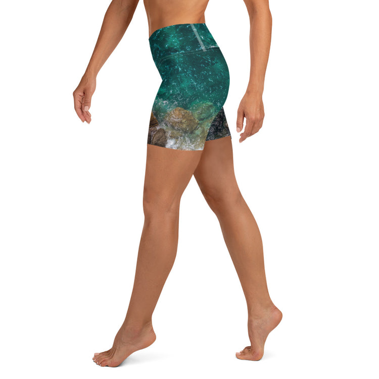 Ametrine Yoga Shorts