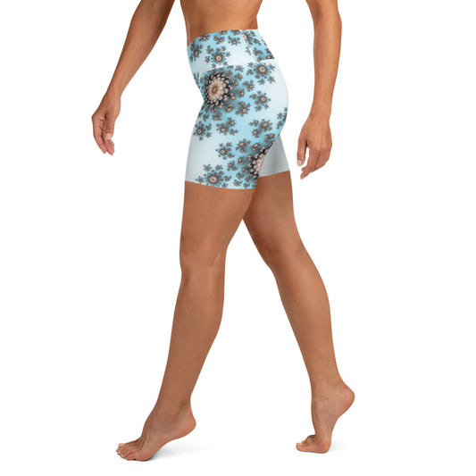 Higher State Of Happiness Yoga Shorts
