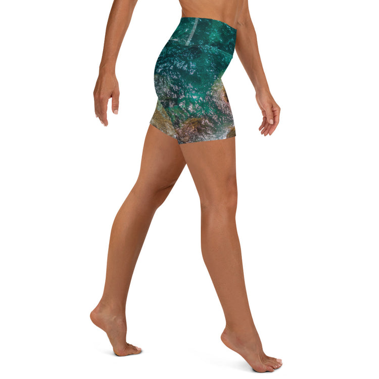 Ametrine Yoga Shorts