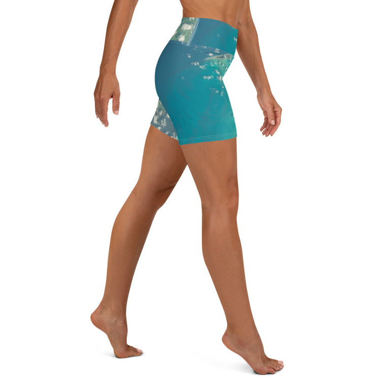 Flutter Yoga Shorts