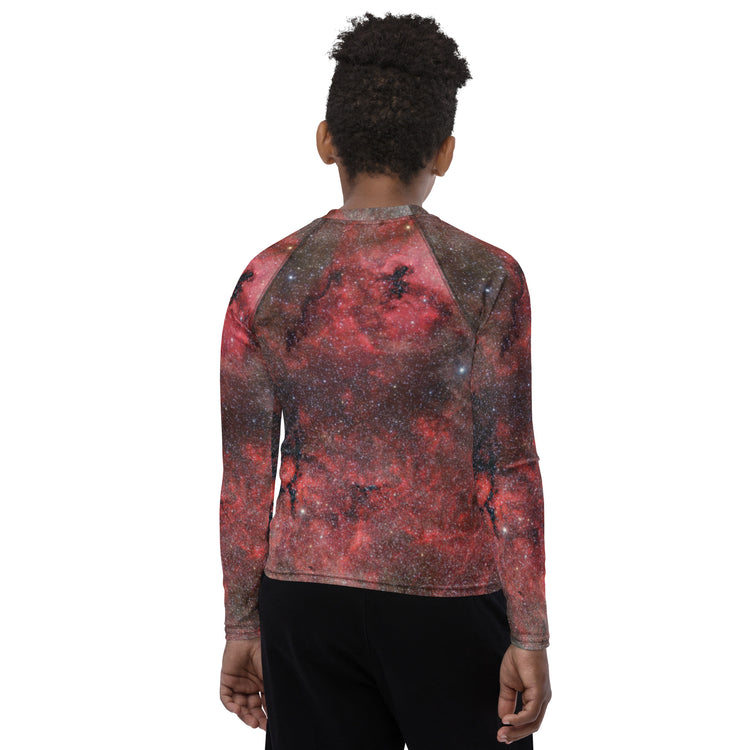 Pink Explosion Youth Rash Guard