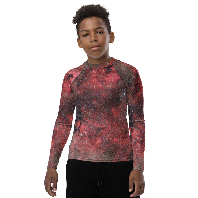 Pink Explosion Youth Rash Guard