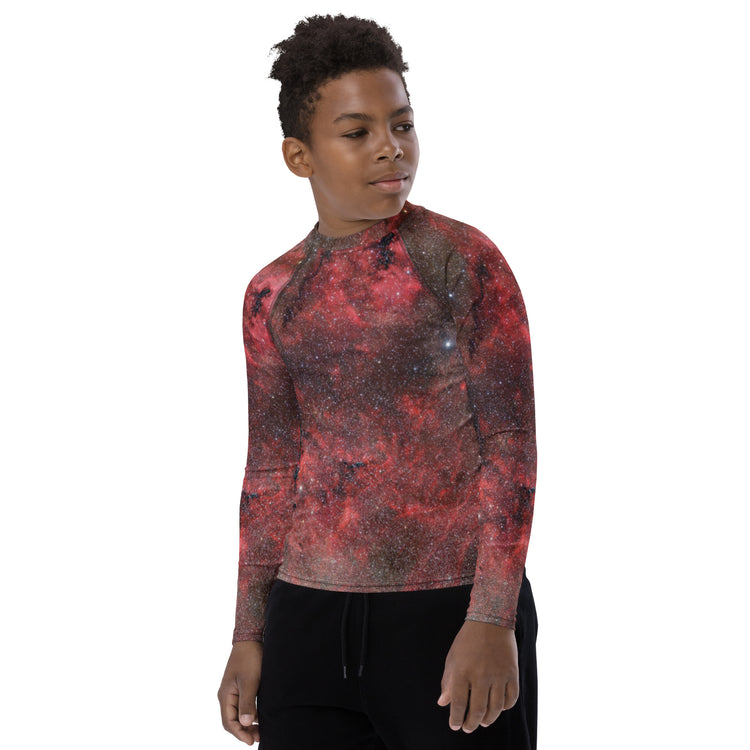 Pink Explosion Youth Rash Guard