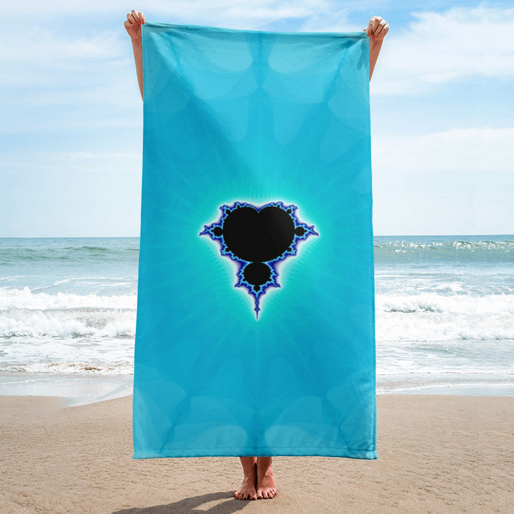 Droplets Beach Sheet Towel 62" x 32"