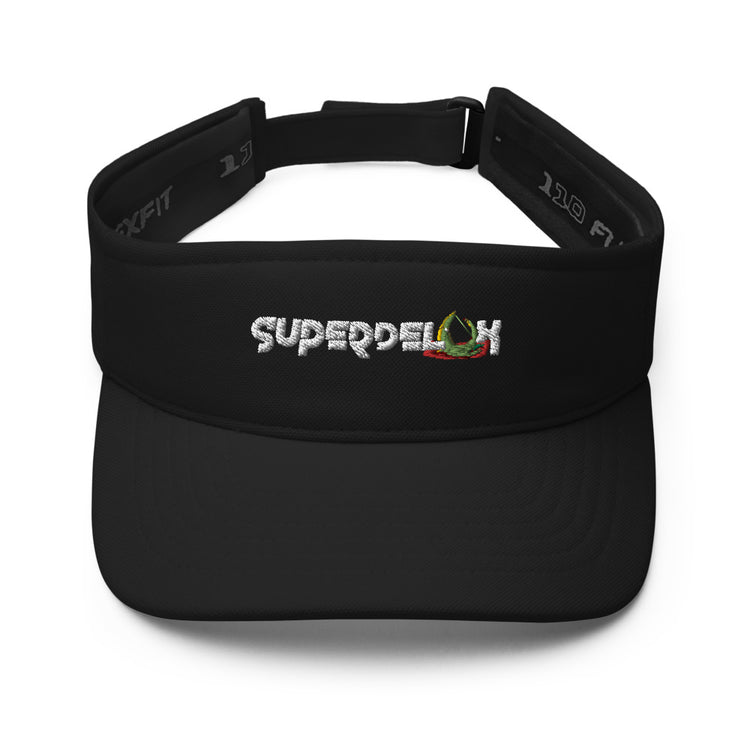 Essentials Flexfit® Visor - White Logo