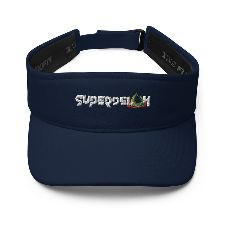 Essentials Flexfit® Visor - White Logo