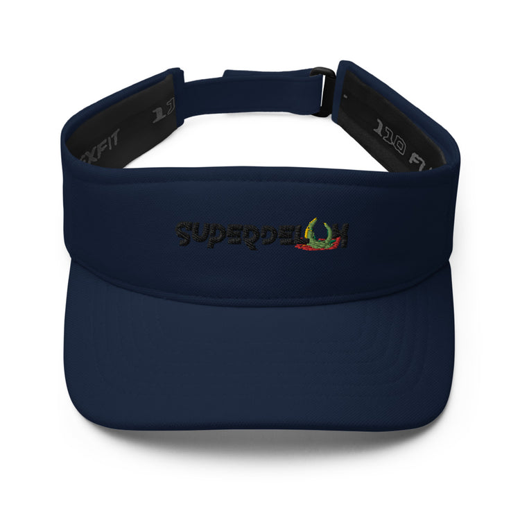 Essentials Flexfit® Visor - Black Logo