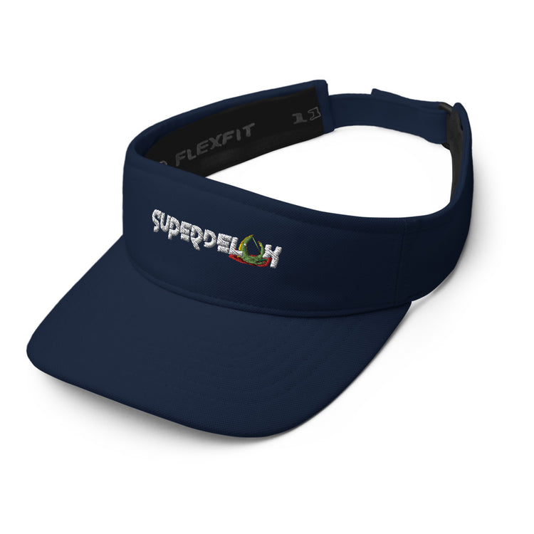 Essentials Flexfit® Visor - White Logo