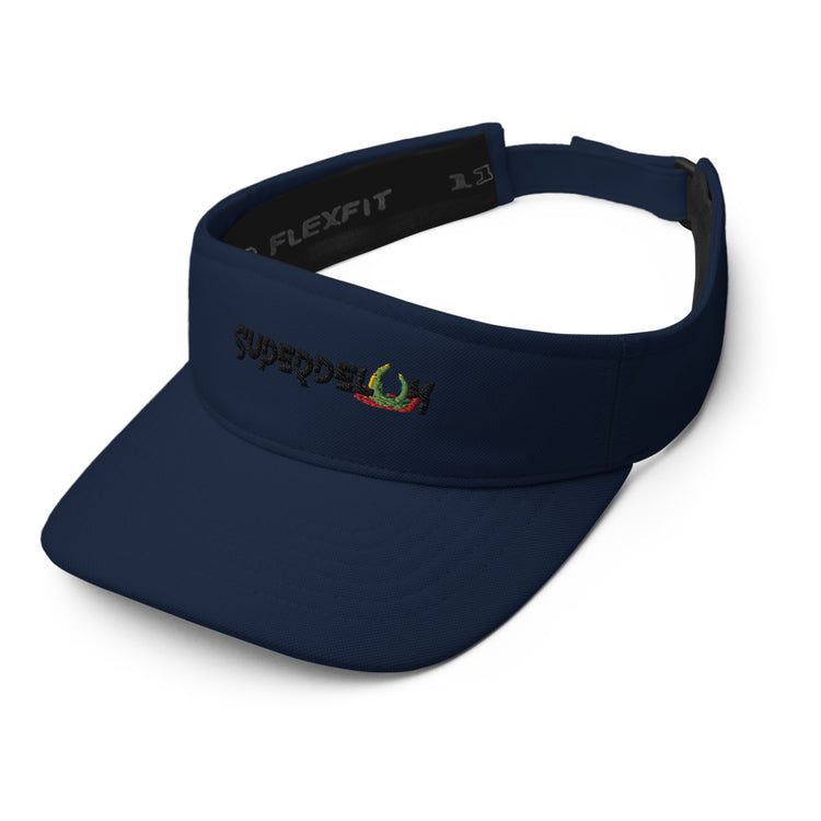 Essentials Flexfit® Visor - Black Logo