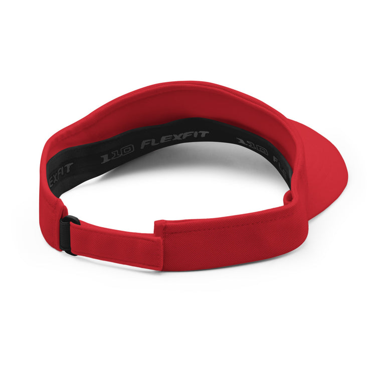 Essentials Flexfit® Visor - Black Logo