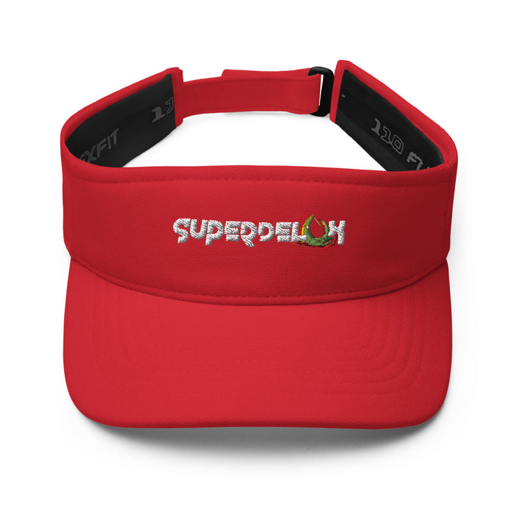 Essentials Flexfit® Visor - White Logo