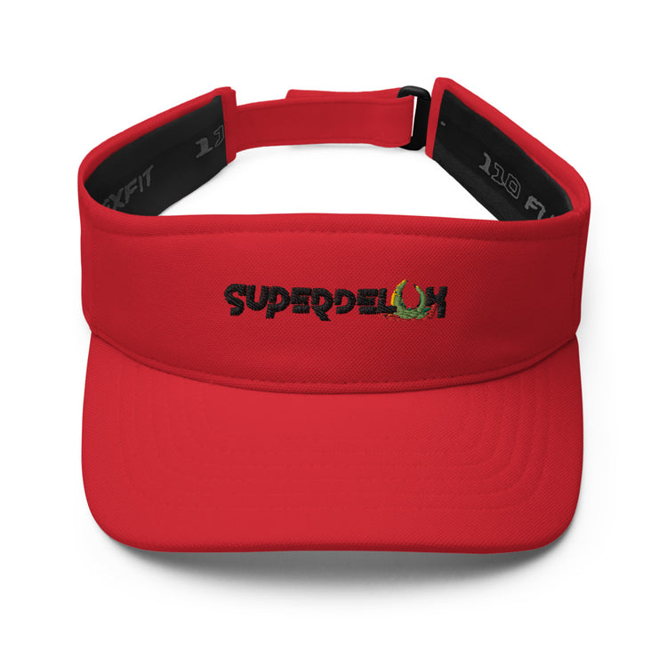 Essentials Flexfit® Visor - Black Logo