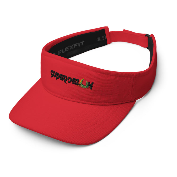 Essentials Flexfit® Visor - Black Logo