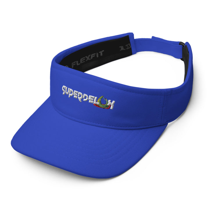 Essentials Flexfit® Visor - White Logo